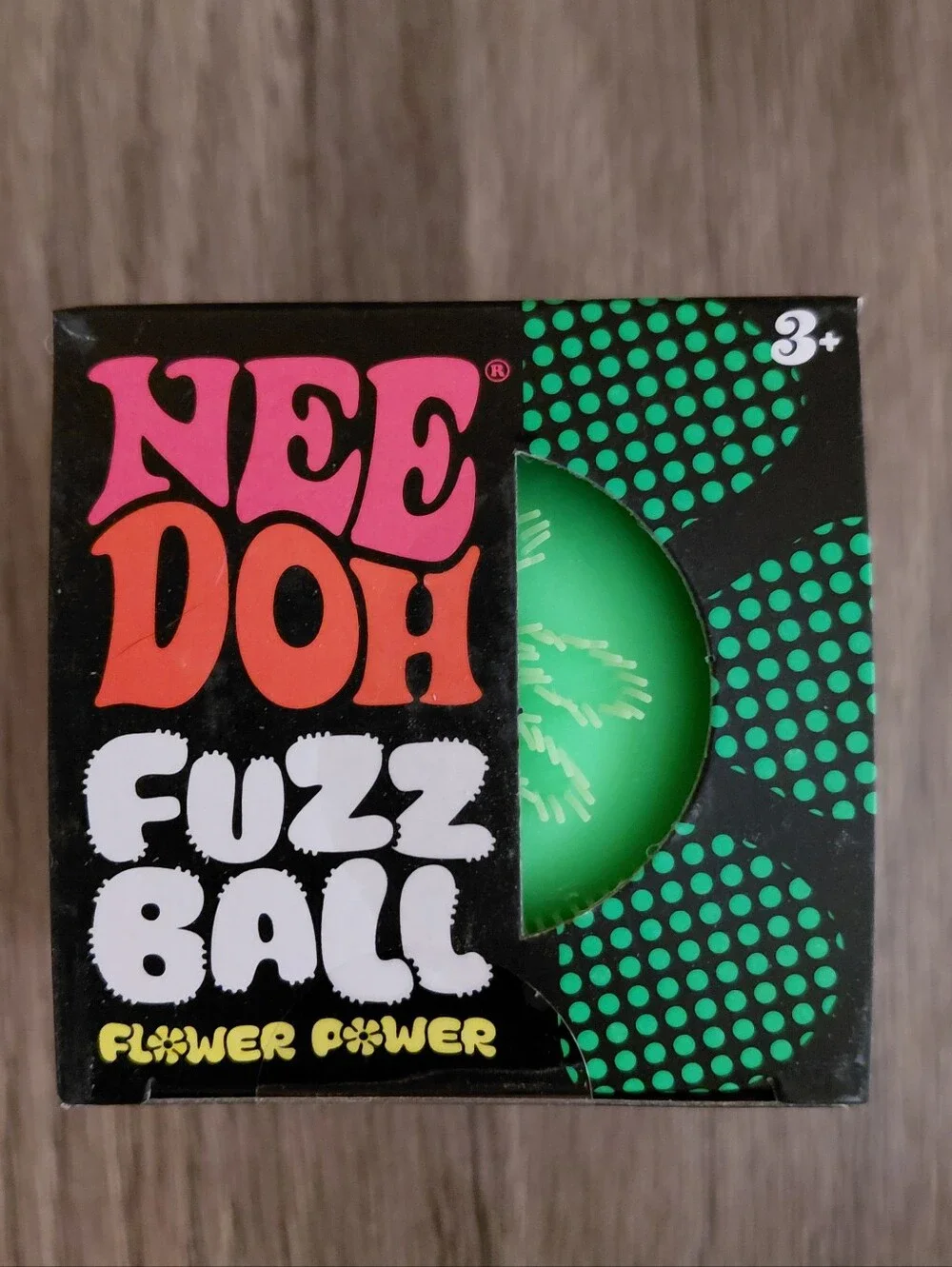 Needoh Squishy Lot Nice Ice Baby, Purple Funky Pup, 2 Fuzz Balls Fidget Stress